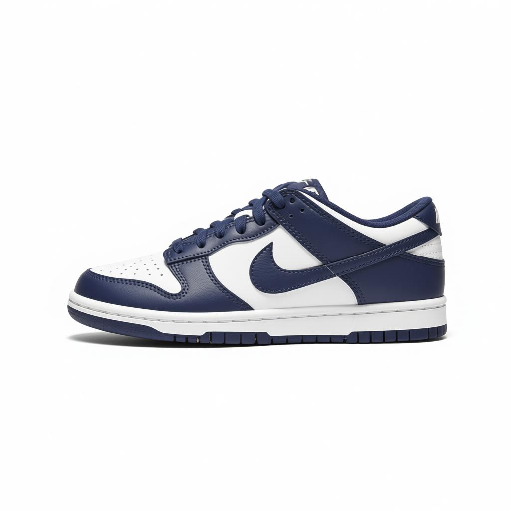 NIKE DUNK LOW (GS) AZUL/BLANCO
