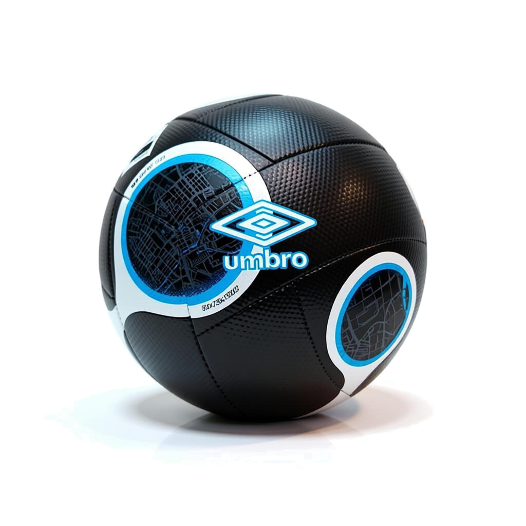 PELOTA UMBRO NEO SWERVE TEAM FB NEGRO/AZUL