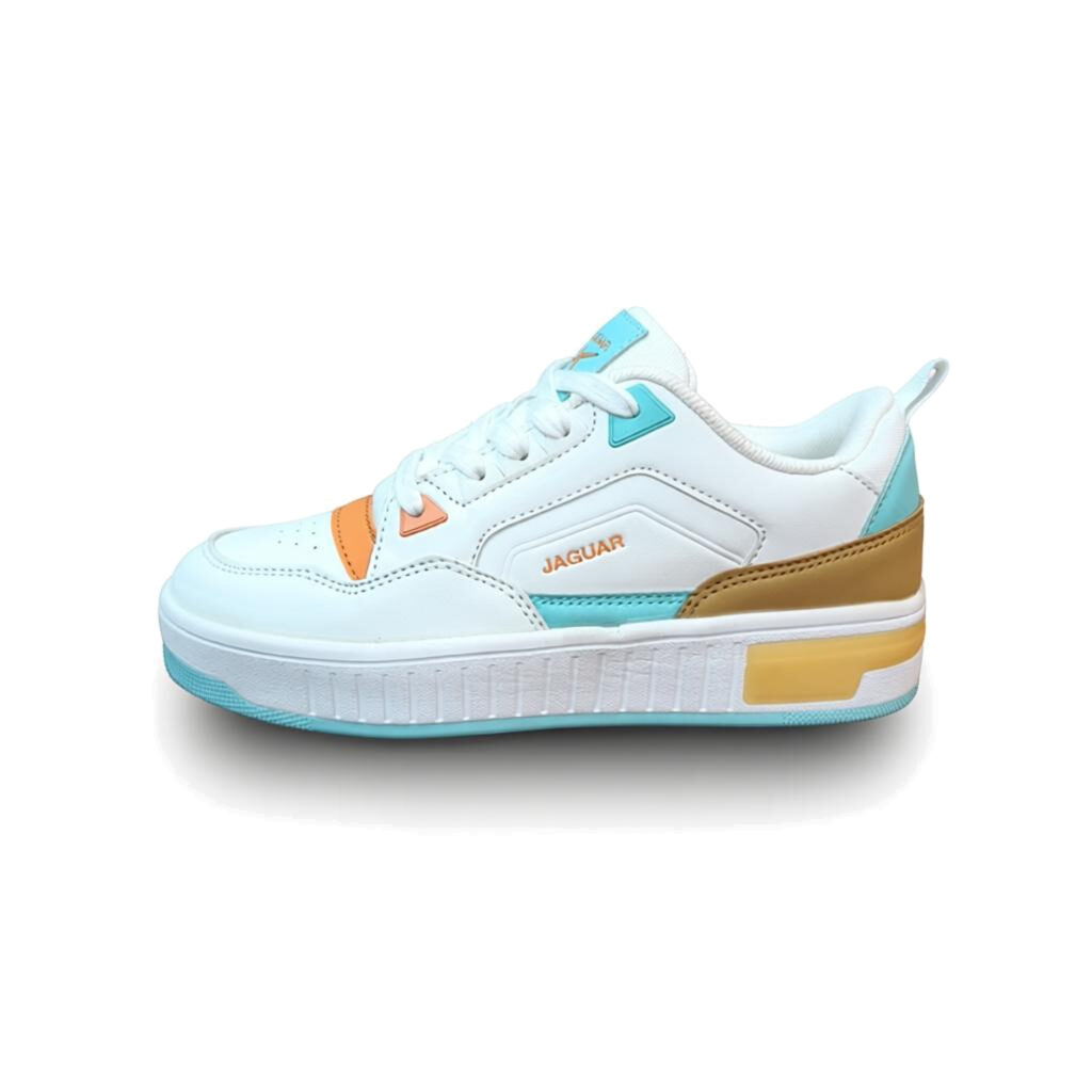 ZAPATILLA JAGUAR ART 128 BLANCO CELESTE