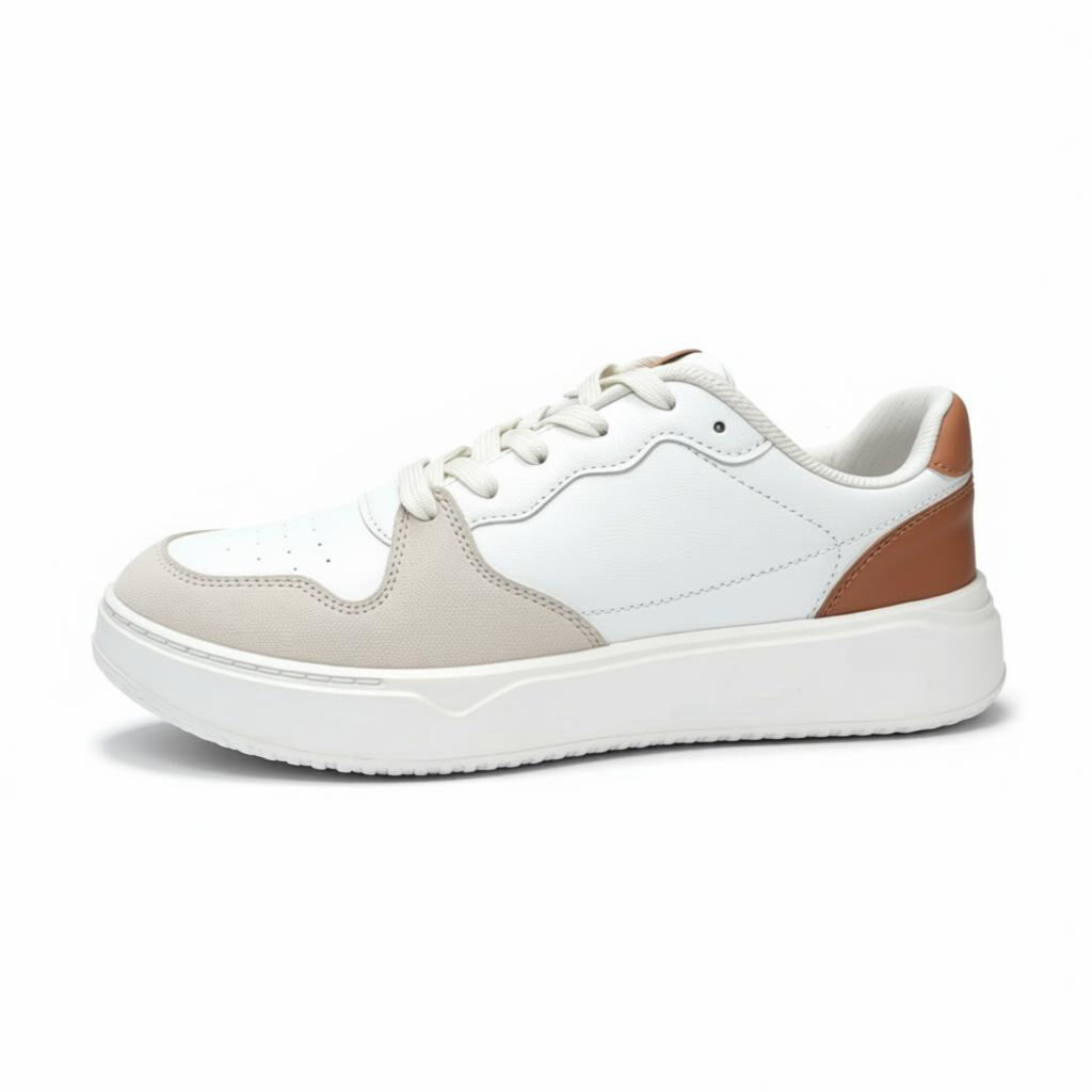 ZAPATILLA JAGUAR 4326 BLANCO CAMEL