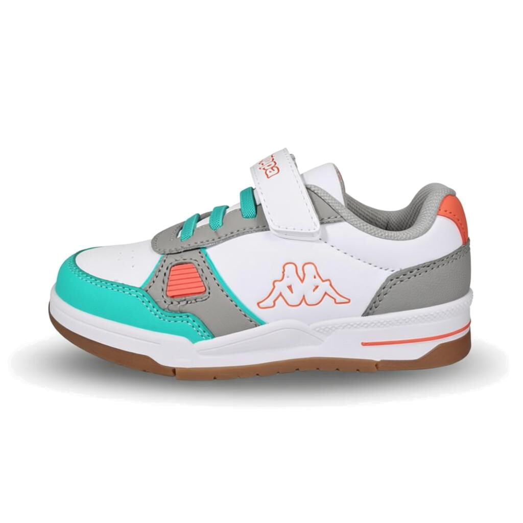 LOGO BARONIE EV KID WHITE/GREEN/GREY/ORANGE